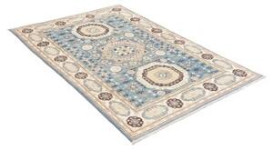 Tappeto Kazak Washed Stilizzato Azzurro Beige 122x178 Cm