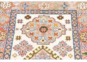 Tappeto Kazak Washed Stilizzato Avorio Rosso Mattone 78x124 Cm