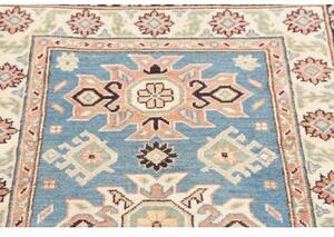 Tappeto Kazak Washed Stilizzato Azzurro Beige 84x130 Cm