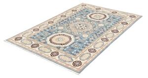 Tappeto Kazak Washed Stilizzato Azzurro Beige 122x178 Cm