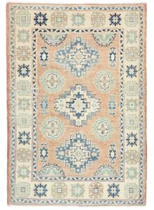 Tappeto Kazak Washed Geometrico Pesca Avorio 82x123 Cm