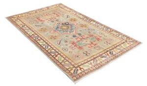 Tappeto Kazak Washed Stilizzato Grigio Rosso 118x185 Cm