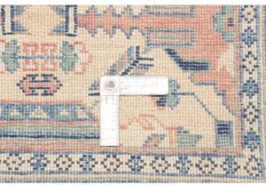 Tappeto Kazak Washed Stilizzato Avorio Azzurro 80x126 Cm