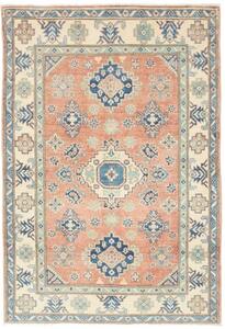 Tappeto Kazak Washed Stilizzato Terracotta Beige 115x173 Cm