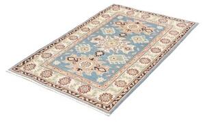 Tappeto Kazak Washed Stilizzato Azzurro Beige 84x130 Cm