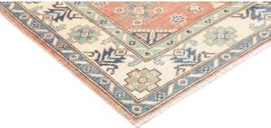 Tappeto Kazak Washed Stilizzato Terracotta Beige 115x173 Cm