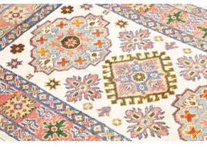 Tappeto Kazak Washed Stilizzato Avorio Rosso Mattone 78x124 Cm