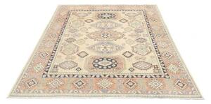 Tappeto Kazak Washed Stilizzato Avorio Blu 152x200 Cm