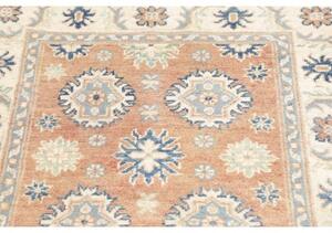 Tappeto Kazak Washed Stilizzato Terracotta Avorio 80x120 Cm