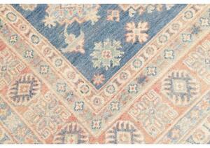 Tappeto Kazak Washed Stilizzato Blu Beige 148x203 Cm