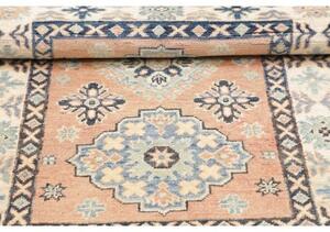 Tappeto Kazak Washed Stilizzato Pesca Blu 85x121 Cm