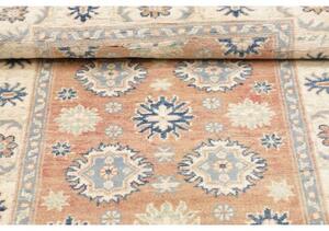 Tappeto Kazak Washed Stilizzato Terracotta Avorio 80x120 Cm