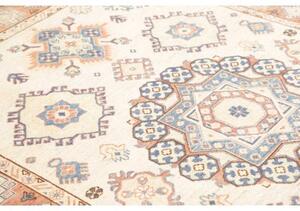Tappeto Kazak Washed Stilizzato Avorio Terracotta 168x244 Cm