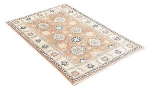Tappeto Kazak Washed Stilizzato Terracotta Avorio 80x120 Cm