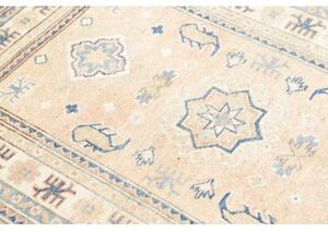 Tappeto Kazak Washed Stilizzato Beige Azzurro 81x119 Cm