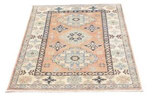 Tappeto Kazak Washed Stilizzato Pesca Blu 85x121 Cm