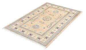 Tappeto Kazak Washed Stilizzato Beige Azzurro 81x119 Cm