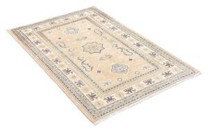 Tappeto Kazak Washed Stilizzato Beige Azzurro 81x119 Cm
