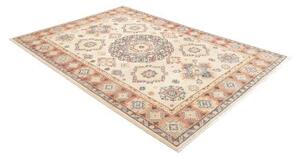 Tappeto Kazak Washed Stilizzato Avorio Terracotta 168x244 Cm