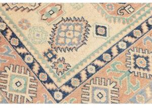 Tappeto Kazak Washed Stilizzato Avorio Blu 152x200 Cm