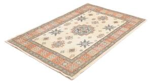 Tappeto Kazak Washed Stilizzato Avorio Terracotta 105x160 Cm