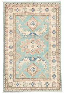 Tappeto Kazak Washed Stilizzato Azzurro Avorio 82x126 Cm