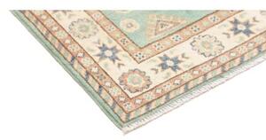Tappeto Kazak Washed Stilizzato Azzurro Avorio 82x126 Cm