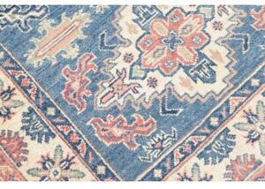 Tappeto Kazak Washed Stilizzato Blu Rosso Corallo 101x152 Cm