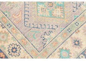 Tappeto Kazak Washed Stilizzato Grigio Beige 98x161 Cm