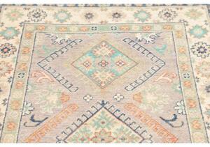 Tappeto Kazak Washed Stilizzato Grigio Beige 98x161 Cm