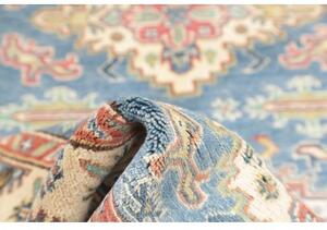 Tappeto Kazak Washed Stilizzato Azzurro Avorio 102x142 Cm