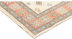 Tappeto Kazak Washed Stilizzato Avorio Terracotta 105x160 Cm