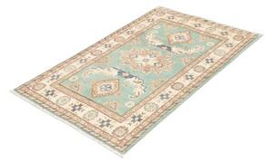 Tappeto Kazak Washed Stilizzato Azzurro Avorio 82x126 Cm