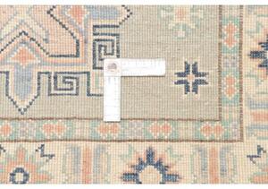 Tappeto Kazak Washed Stilizzato Verde Salvia Celeste 81x125 Cm