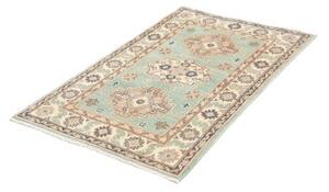 Tappeto Kazak Washed Stilizzato Verde Acqua Avorio 80x121 Cm