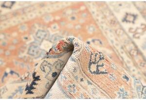Tappeto Kazak Washed Stilizzato Becco Di Mattone Azzurro 99x150 Cm