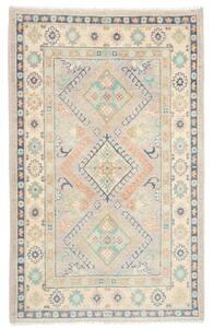 Tappeto Kazak Washed Stilizzato Grigio Beige 98x161 Cm