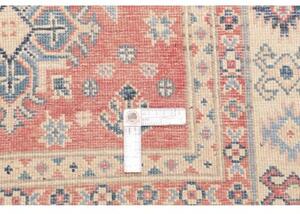 Tappeto Kazak Washed Stilizzato Becco Di Mattone Azzurro 99x150 Cm