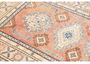 Tappeto Kazak Washed Stilizzato Salmone Avorio 100x147 Cm