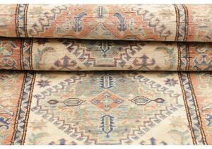 Tappeto Kazak Washed Stilizzato Avorio Terracotta Corsia 82x296 Cm