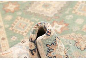 Tappeto Kazak Washed Stilizzato Verde Salvia Beige 122x179 Cm