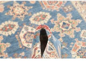 Tappeto Kazak Washed Stilizzato Blu Beige 117x185 Cm