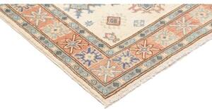 Tappeto Kazak Washed Medaglione Avorio Terracotta 100x144 Cm