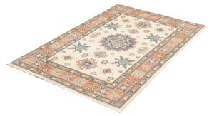 Tappeto Kazak Washed Medaglione Avorio Terracotta 100x144 Cm