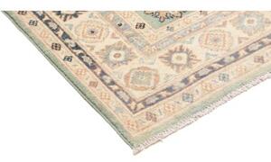 Tappeto Kazak Washed Stilizzato Verde Salvia Beige 122x179 Cm