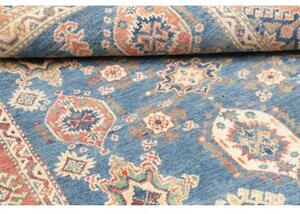 Tappeto Kazak Washed Stilizzato Blu Beige 117x185 Cm
