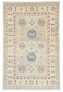 Tappeto Kazak Washed Stilizzato Verde Chiaro Beige 100x151 Cm