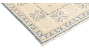 Tappeto Kazak Washed Geometrico Beige Blu 121x184 Cm