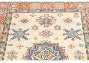 Tappeto Kazak Washed Medaglione Avorio Terracotta 100x144 Cm