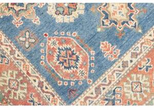 Tappeto Kazak Washed Stilizzato Blu Beige 117x185 Cm